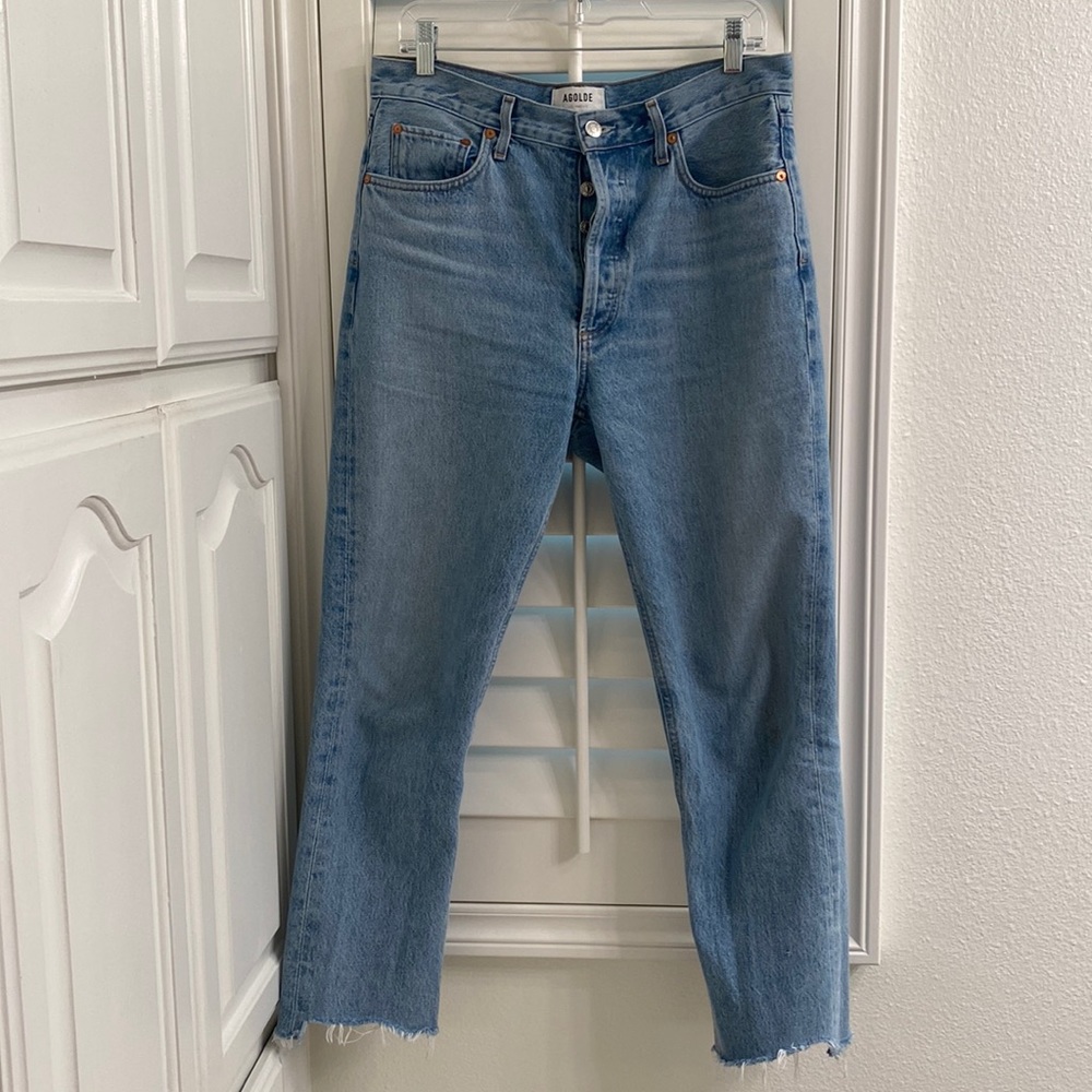 Agolde Riley Straight Leg Jeans